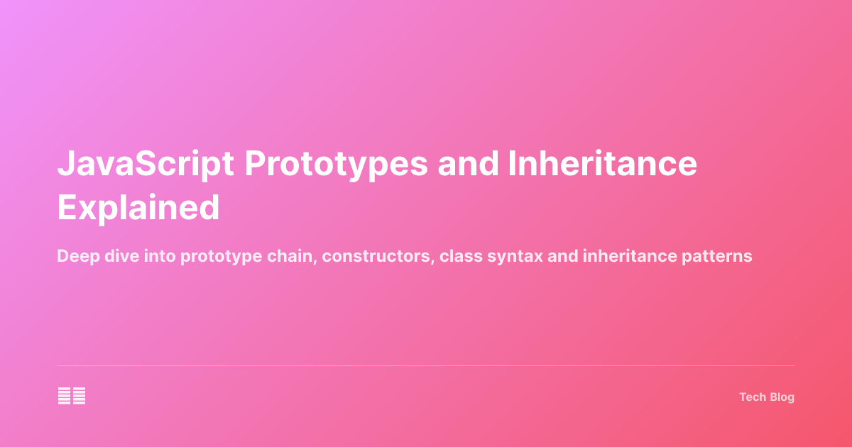 JavaScript Prototypes and Inheritance Explained